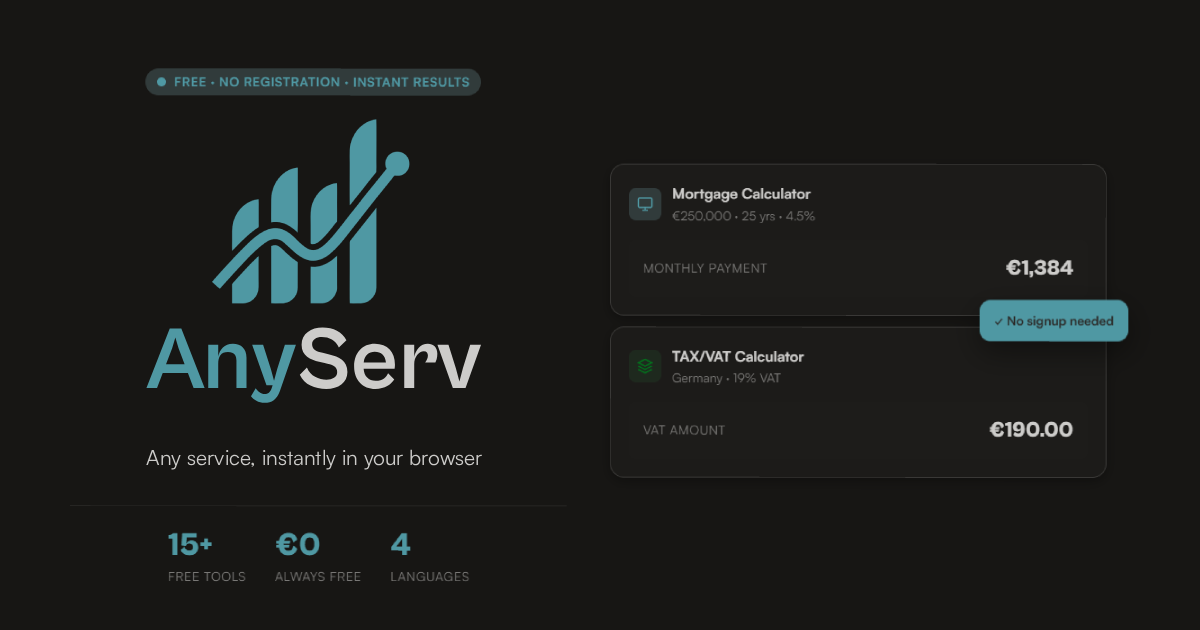 AnyServ screenshot 1